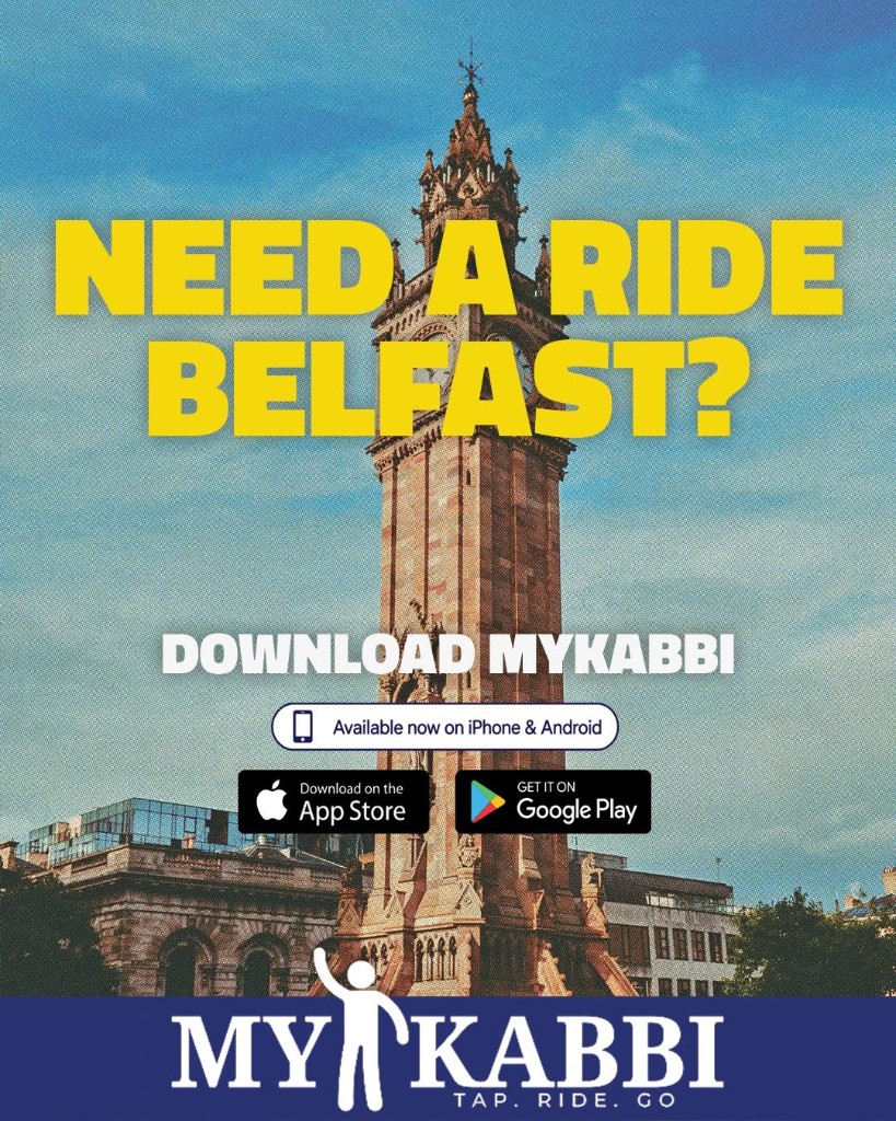 Need a ride Belfast? Download MyKabbi.